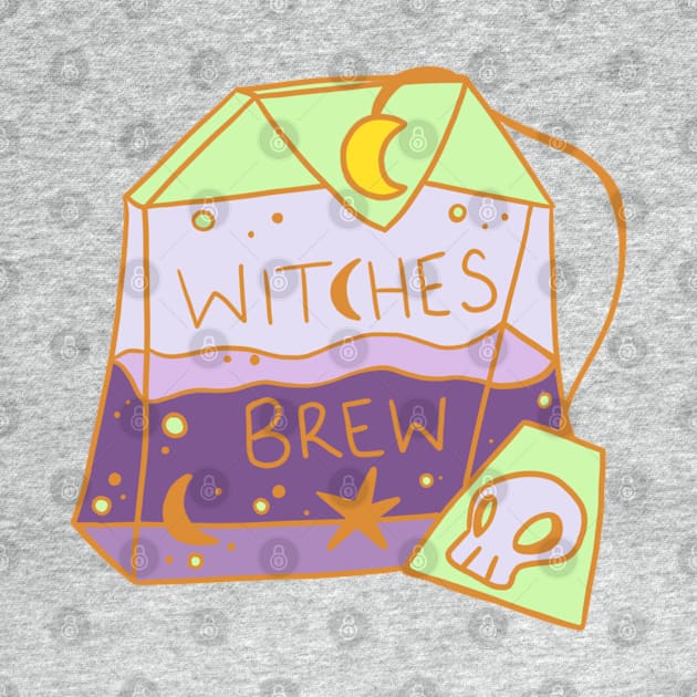 Witches Brew Tea by Maxineart